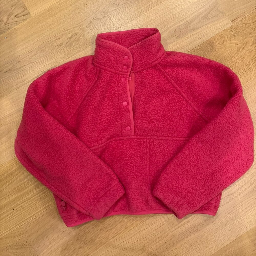 Sunday Best Bigfoot Polar Fleece Sweatshirt Women’s Size XS Cozy Pullover